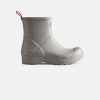 Women Hunter Wellington Boots | Hunter Mens Original Play Short Zinc Boots