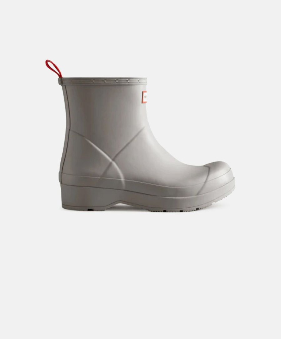 Women Hunter Wellington Boots | Hunter Mens Original Play Short Zinc Boots