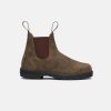 Women Blundstone Slip On Boots | Blundstone 585 Rustic Brown Unisex Boots