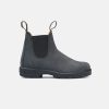 Men Blundstone Chelsea Boots | Blundstone 587 Rustic Black Unisex Boots