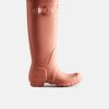 Women Hunter Wellington Boots | Hunter Womens Original Tall Rough Pink Boots