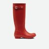 Women Hunter Wellington Boots | Hunter Womens Original Tall Military Red Boots