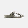 Kids Birkenstock | Birkenstock Kids Gizeh Eva Khaki Sandals