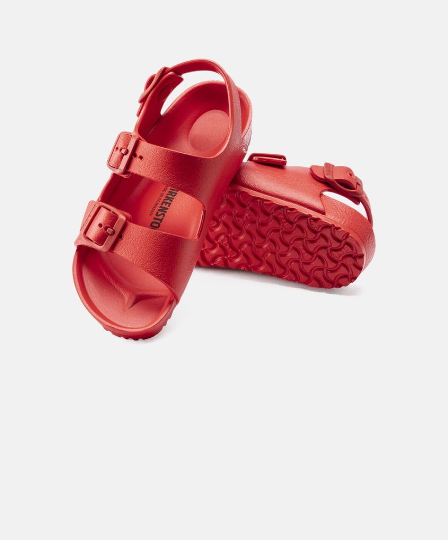 Kids Birkenstock | Birkenstock Kids Milano Eva Red