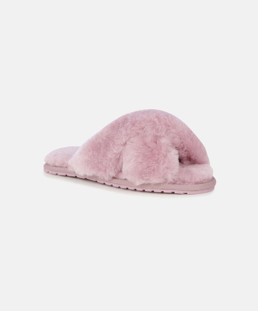 Women EMU Australia Slippers | Emu Mayberry Blush Sheepskin Slippers