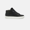 Women Frankie4 Leather Sneakers | Frankie4 Mila Black Sneakers