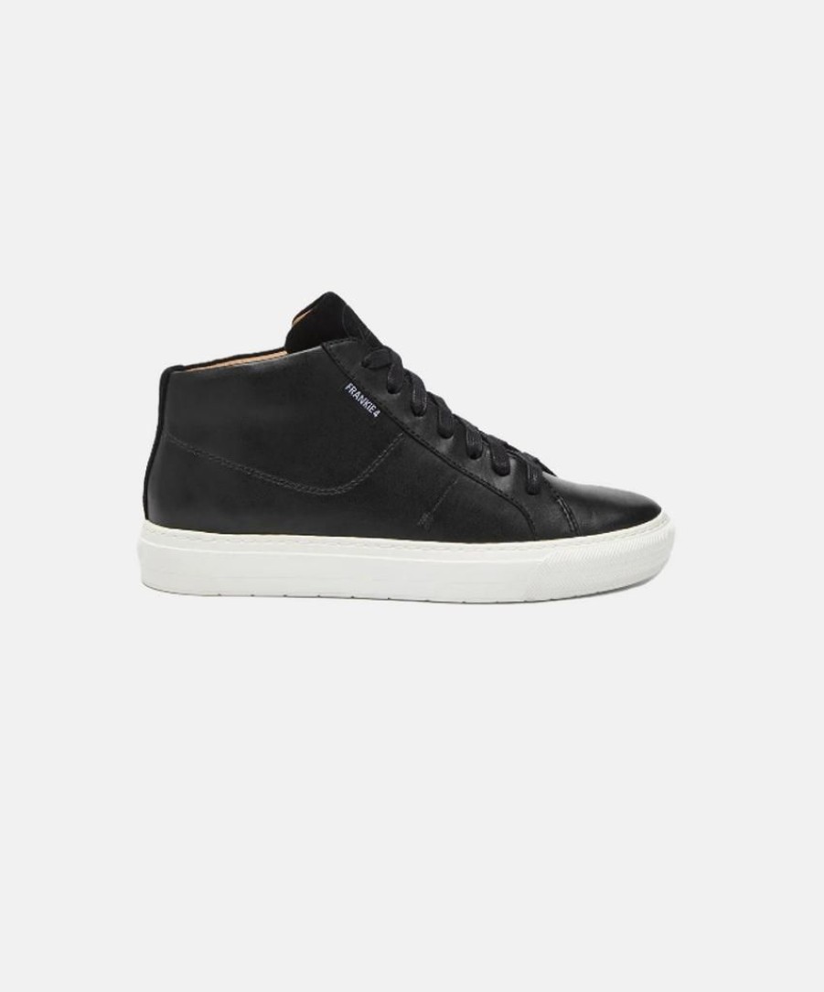 Women Frankie4 Leather Sneakers | Frankie4 Mila Black Sneakers