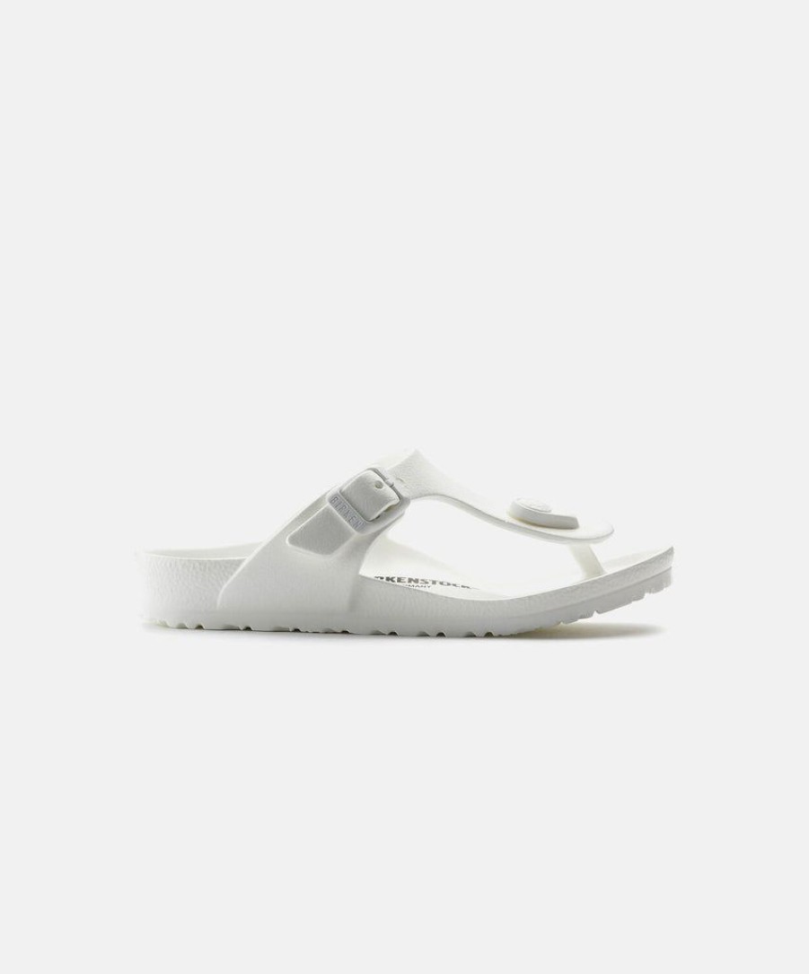 Kids Birkenstock | Birkenstock Kids Gizeh Eva White Sandals